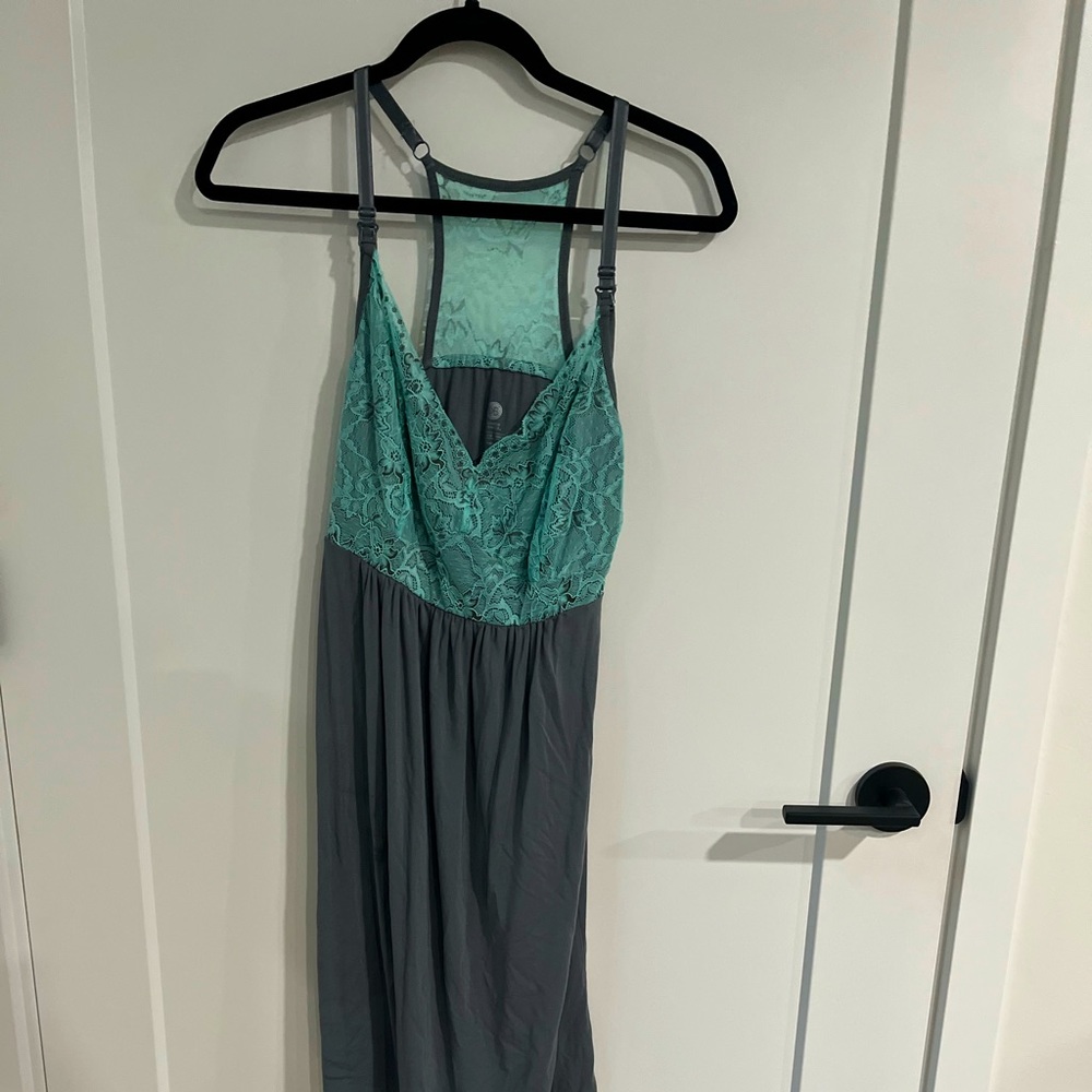 Women’s nursing nightgown, dainty and soft